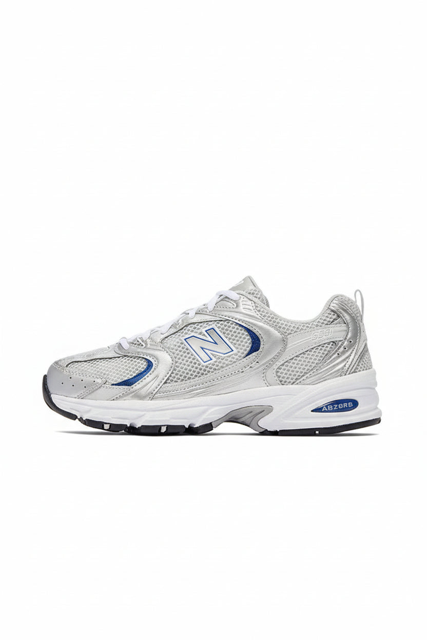 New Balance NB530 – Sneakers Vintage Gris Argent